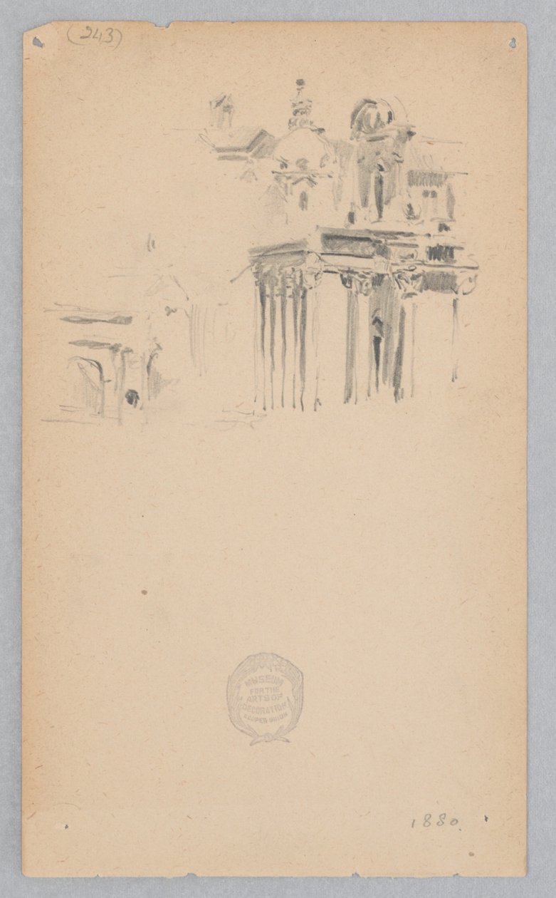 San Lorenzo in Miranda, Rom, Italien von Robert Frederick Blum