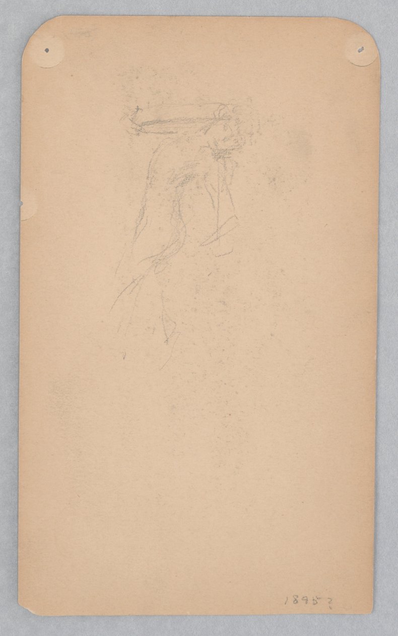 Studie für eine tanzende Frau, "Moods to Music," Mendelssohn Glee Club, New York, NY von Robert Frederick Blum