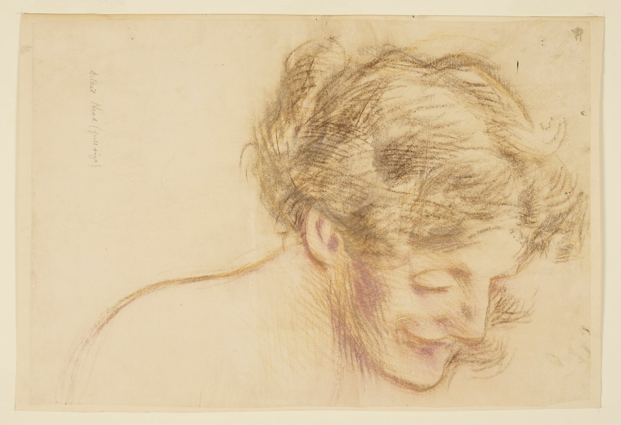 Studie für eine Frau, "Weinfest", Mendelssohn Glee Club, New York, NY von Robert Frederick Blum