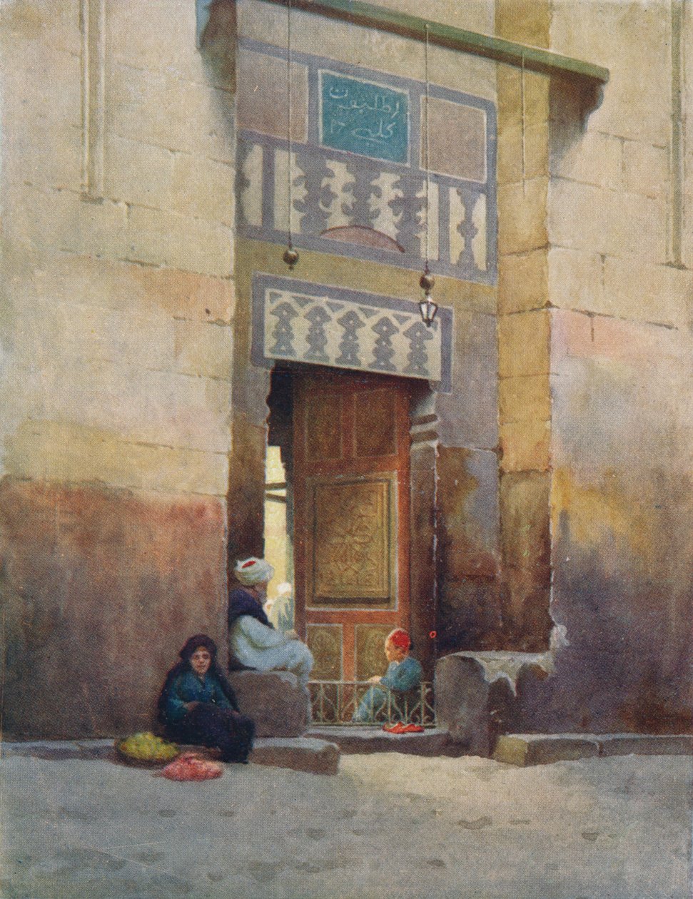 Eine Moscheetür, Kairo, ca. 1880, 1904 von Robert George Talbot Kelly