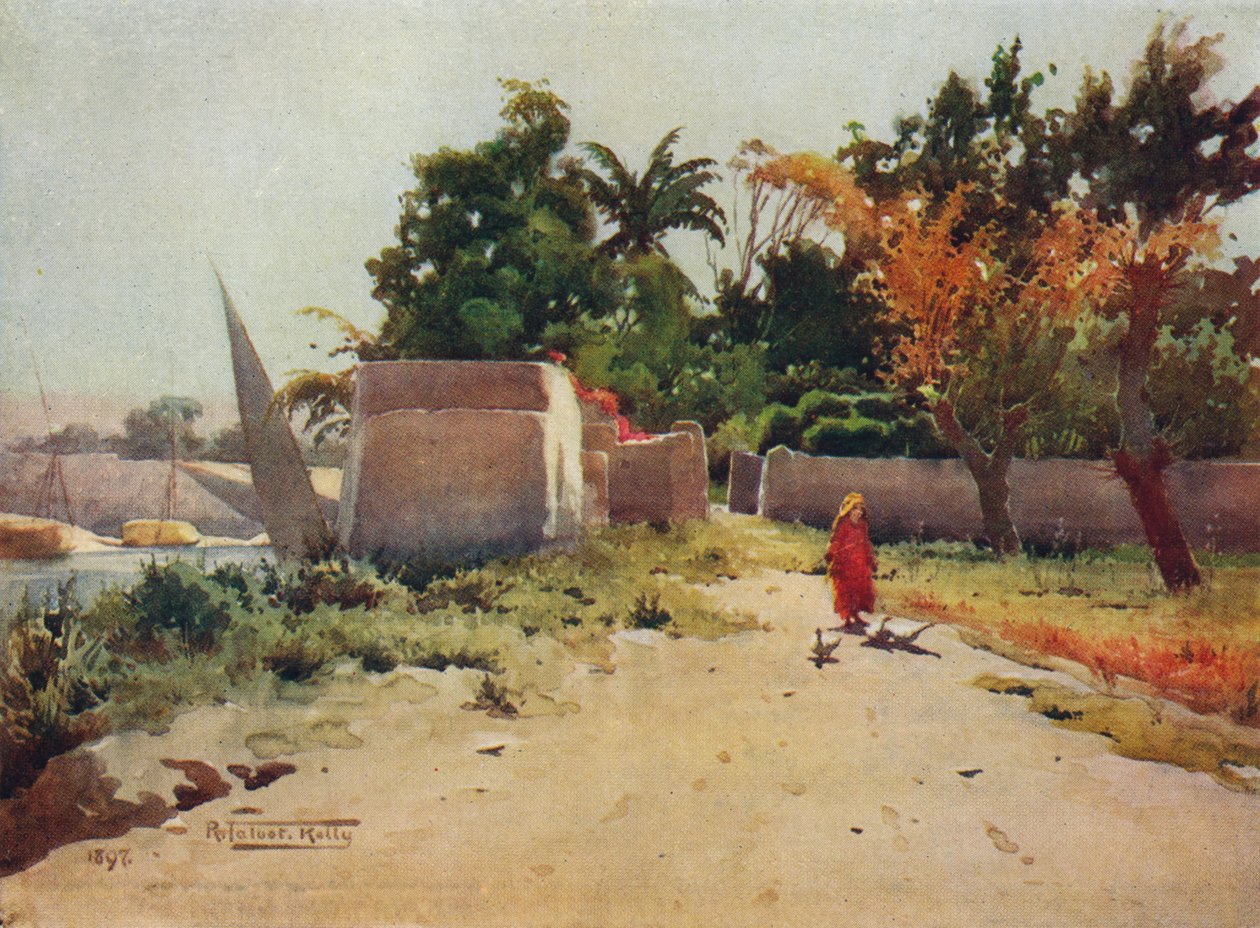 Auf der Insel Rhoda von Robert George Talbot Kelly