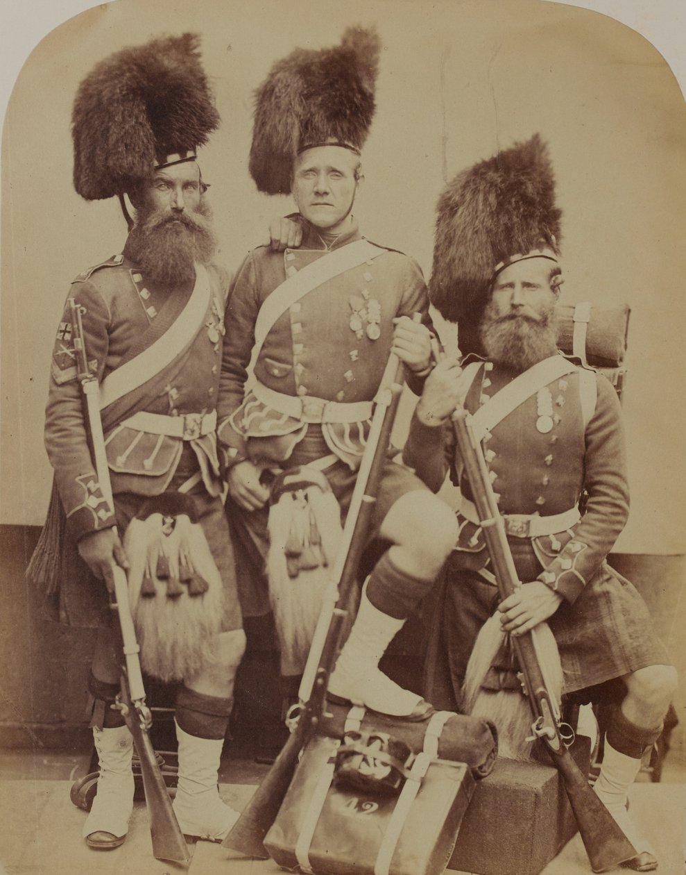 Gardner, McKenzie und Glen, 42. (The Royal Highland) Regiment of Foot von Robert Howlett
