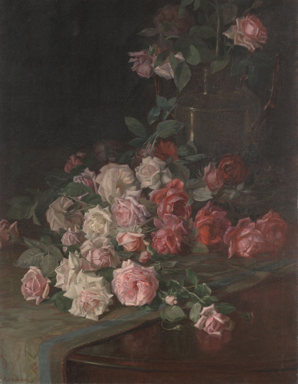 Rosen und Mahagoni, ca. 1900 von Robert Jenkins Onderdonk