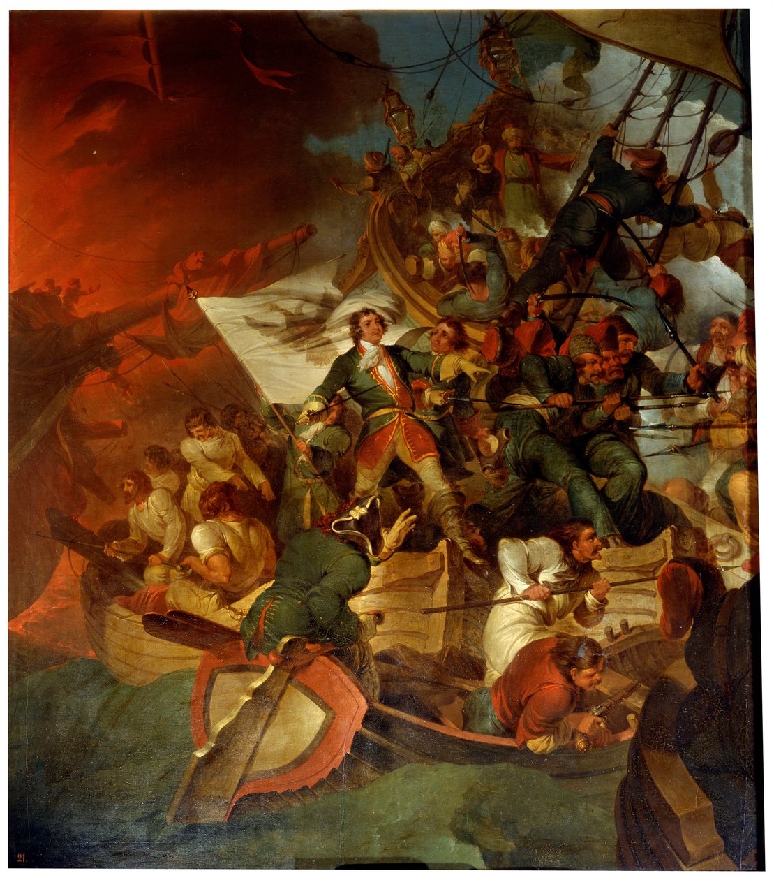 Einnahme von Asow am 18. Mai 1696 von Robert Ker Porter