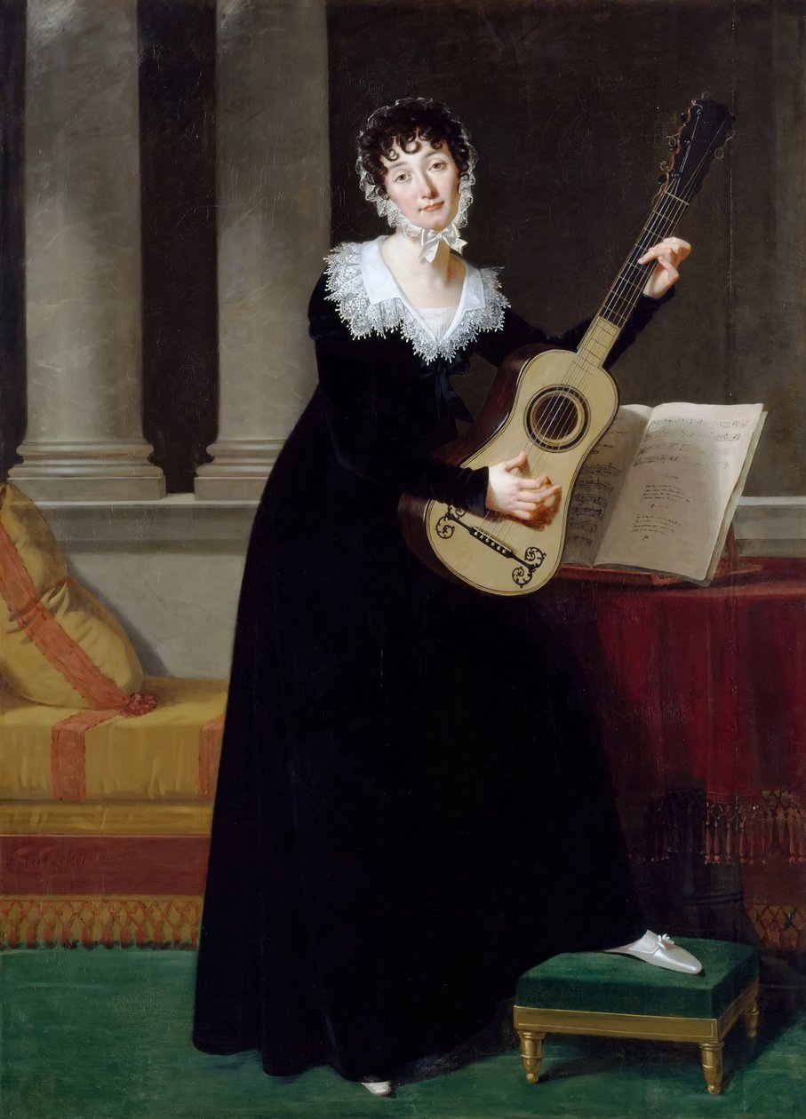 Porträt von Pauline Duchambge 1778-1858, geb. de Montet von Robert Lefevre