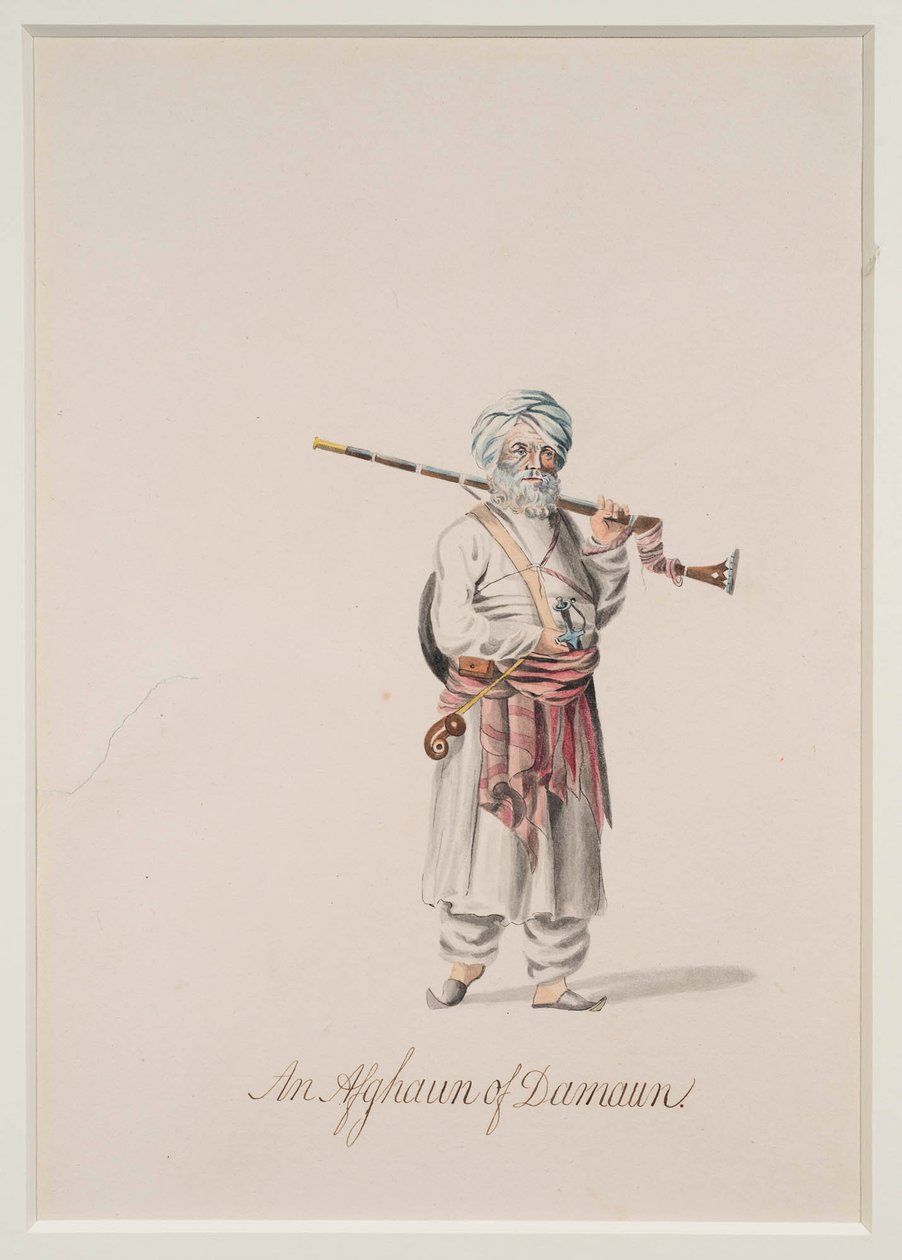 Ein Afghane aus Damaun von Robert Melville Grindlay