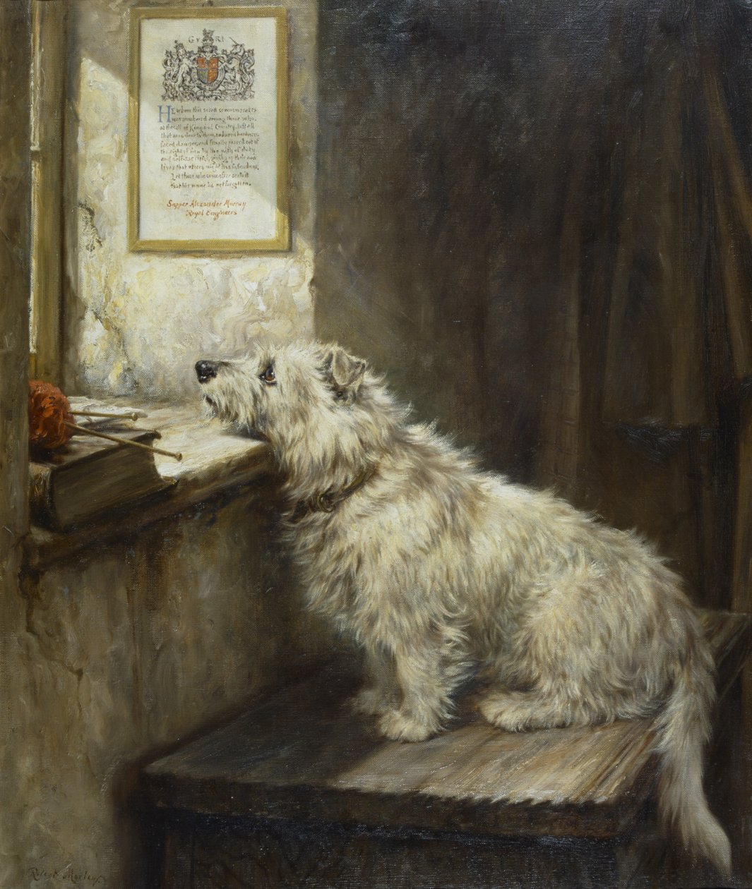 Wird er zurückkommen?, ca. 1918 von Robert Morley