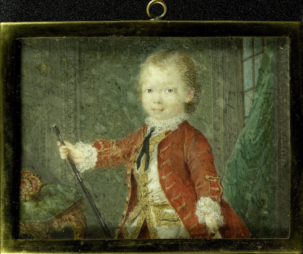 Willem V (1748-1806), Prinz von Oranien-Nassau, als Kind von Robert Mussard