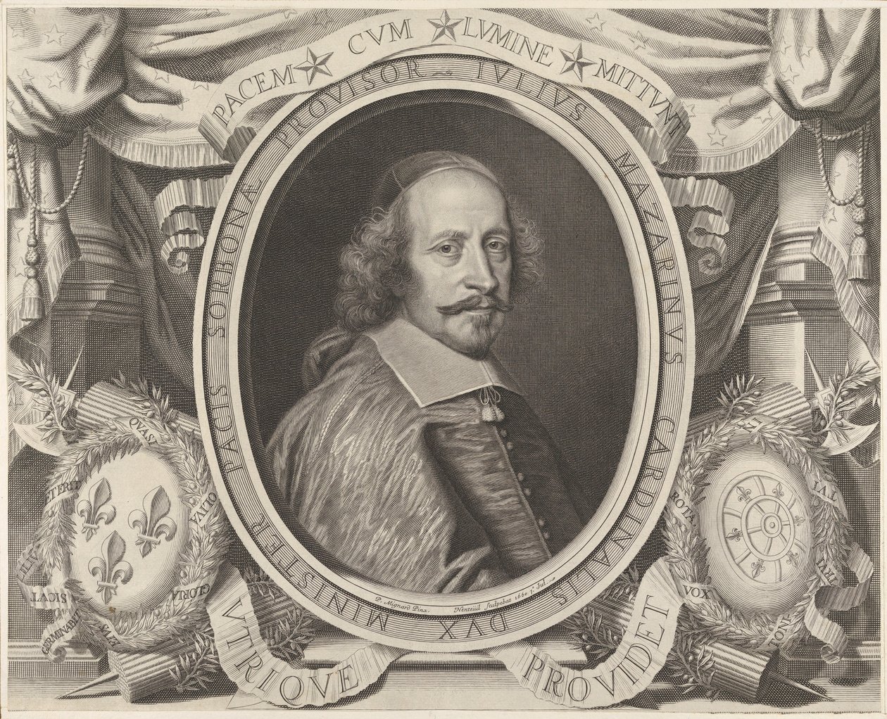Kardinal Jules Mazarin von Robert Nanteuil