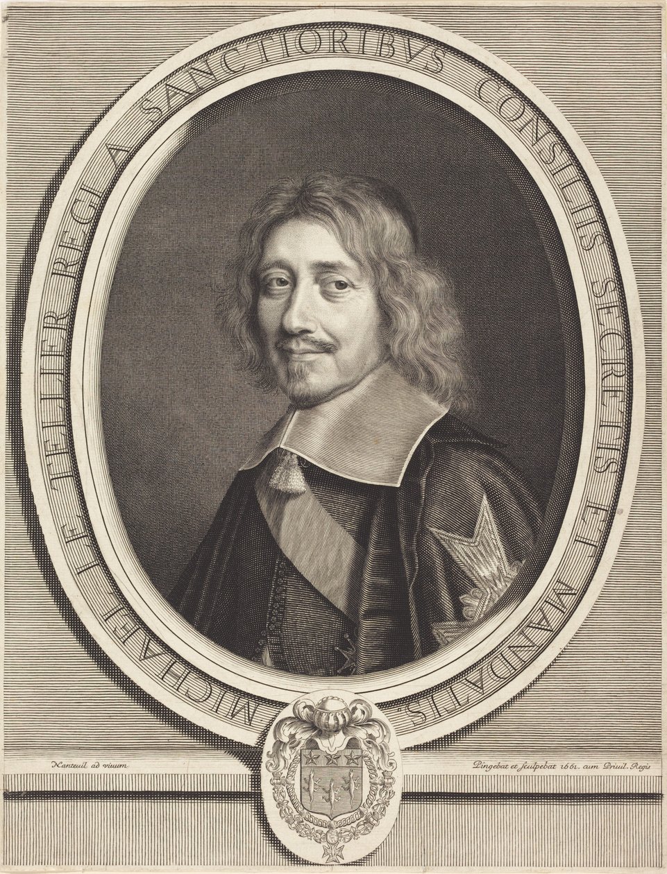 Kanzler Michel Le Tellier von Robert Nanteuil