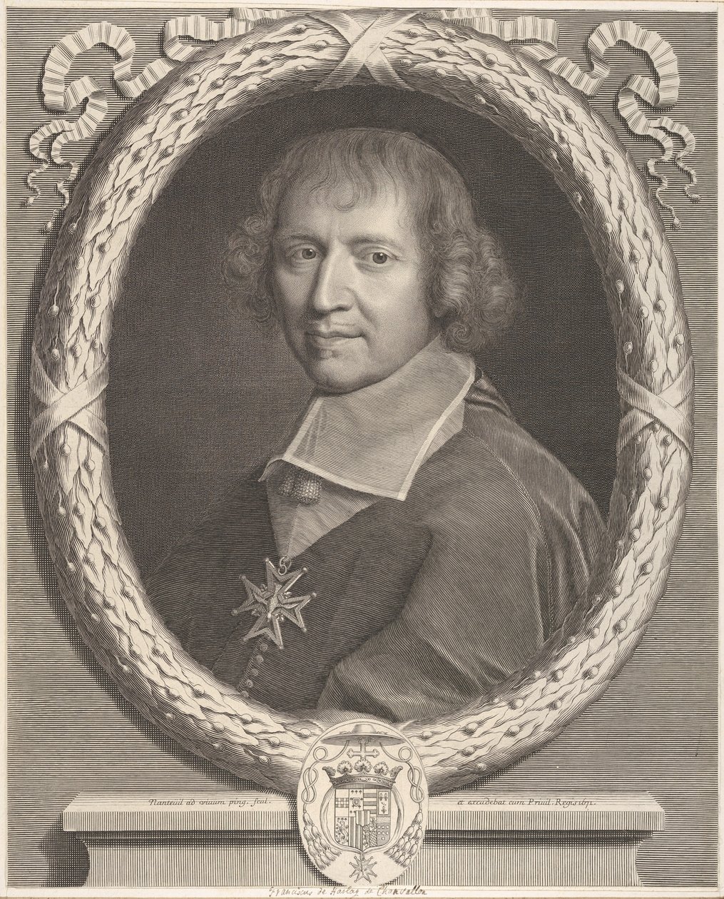 François de Harlay de Champvallon von Robert Nanteuil