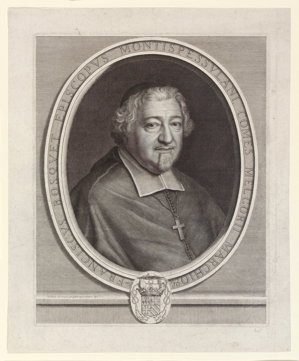 François Bosquet, Bischof von Montpellier von Robert Nanteuil