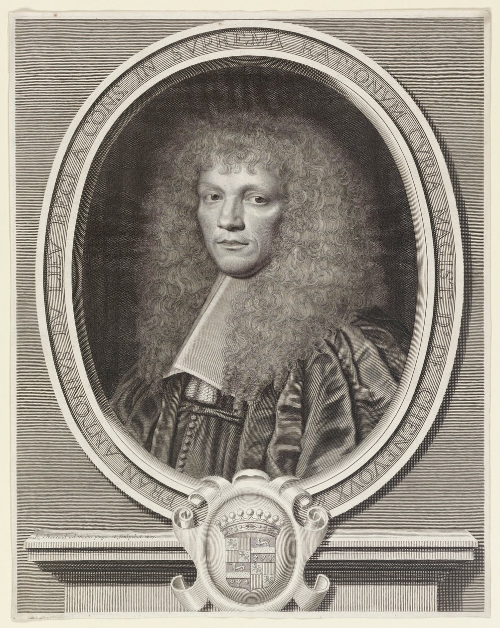 Françoise-Antoine Dulieu de Chenevoux, Maître des Comptes (Finanzmeister) von Robert Nanteuil
