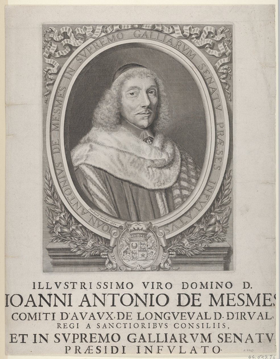 Jean-Antoine de Mesmes, 1658 von Robert Nanteuil
