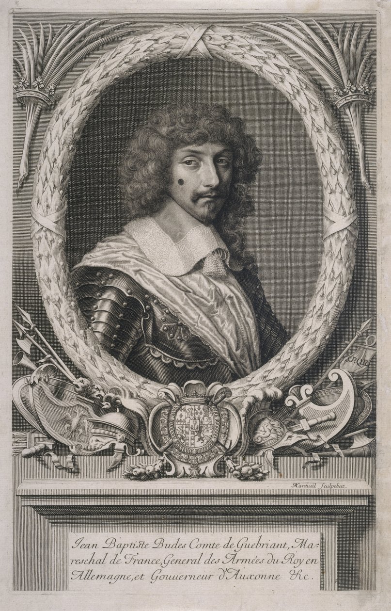 Jean Baptiste Budes Comte de Guebriant von Robert Nanteuil