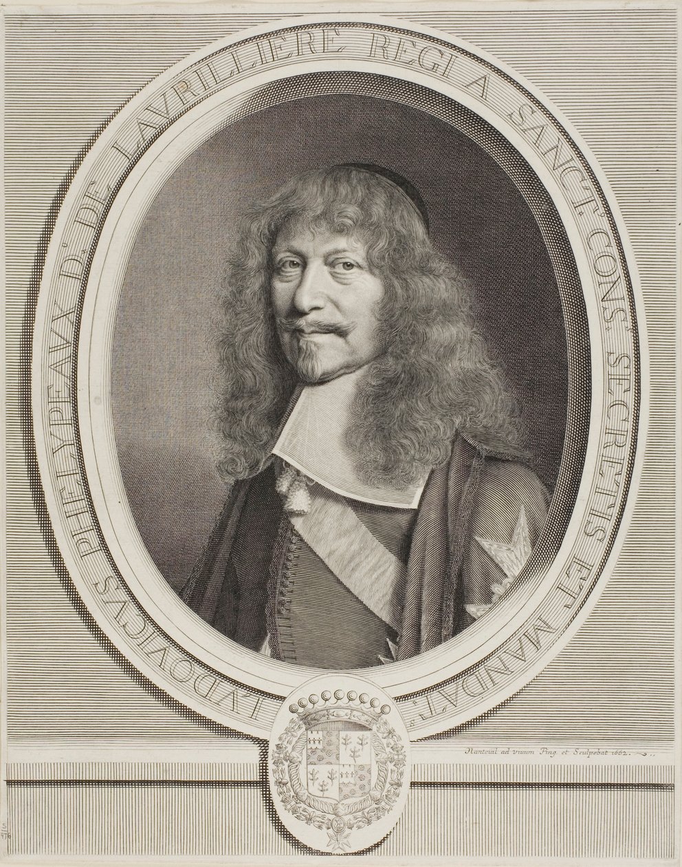 Louis Phélypeaux de la Vrillière von Robert Nanteuil
