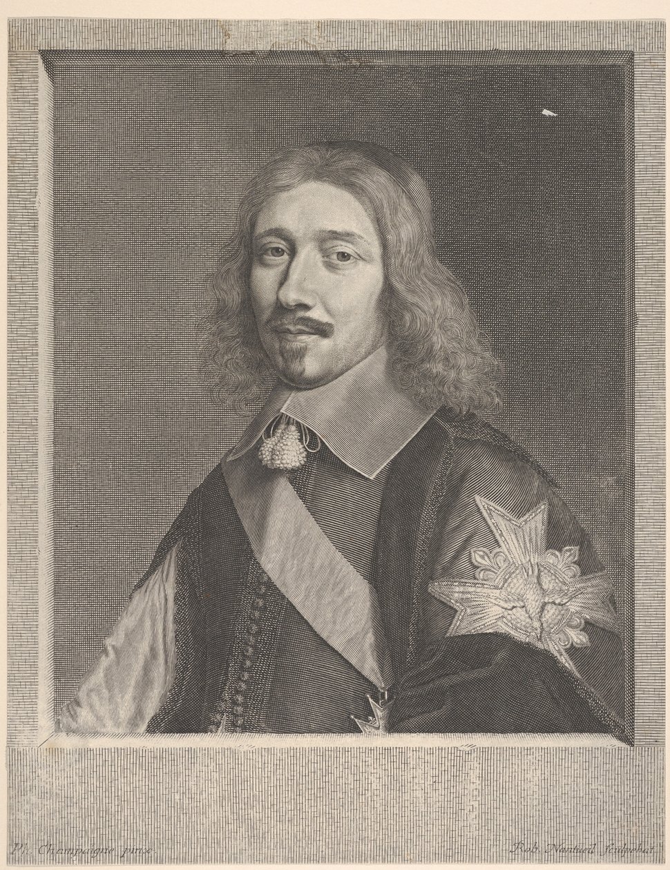 Michel IV Le Tellier Le Chancelier, 1653 von Robert Nanteuil