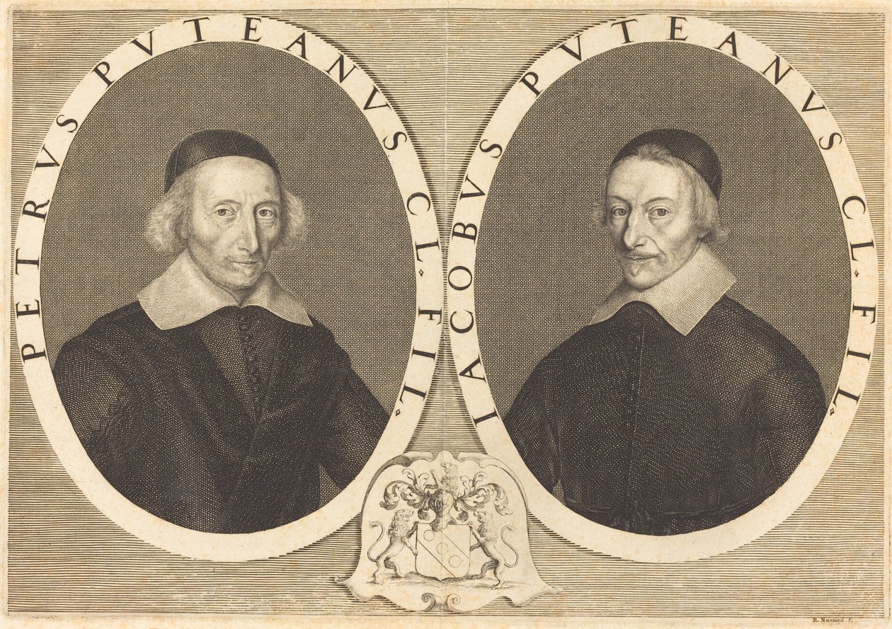 Pierre und Jacques Dupuy von Robert Nanteuil