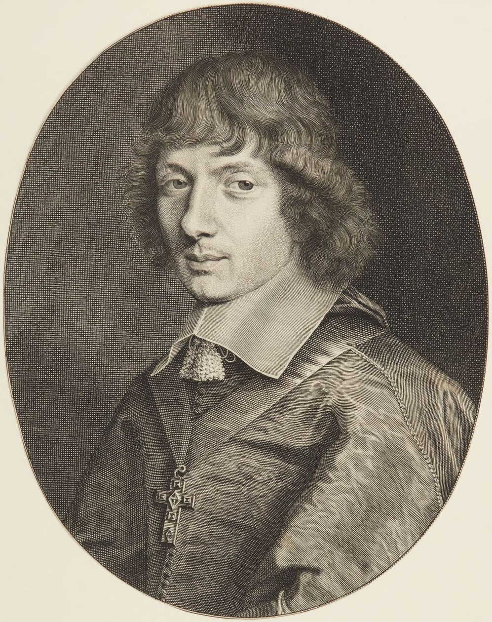 Porträt von François de Clairmont Tonnerre von Robert Nanteuil