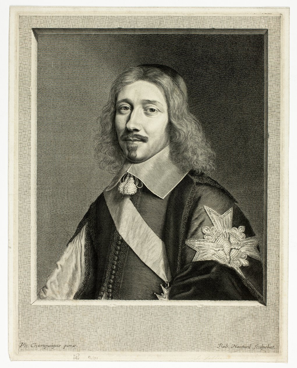 Porträt von Michel Le Tellier, Staatsminister von Robert Nanteuil