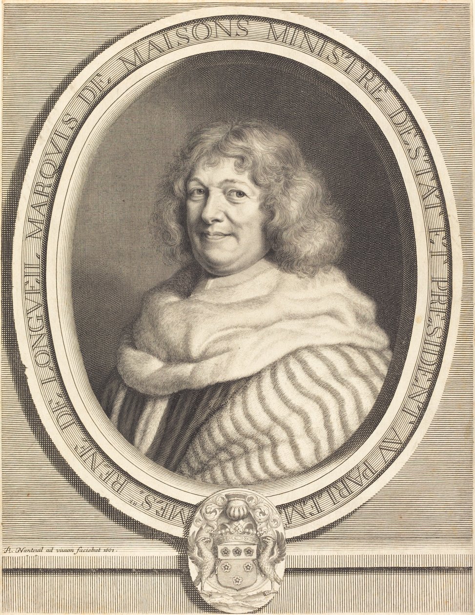 René, Marquis de Maisons von Robert Nanteuil