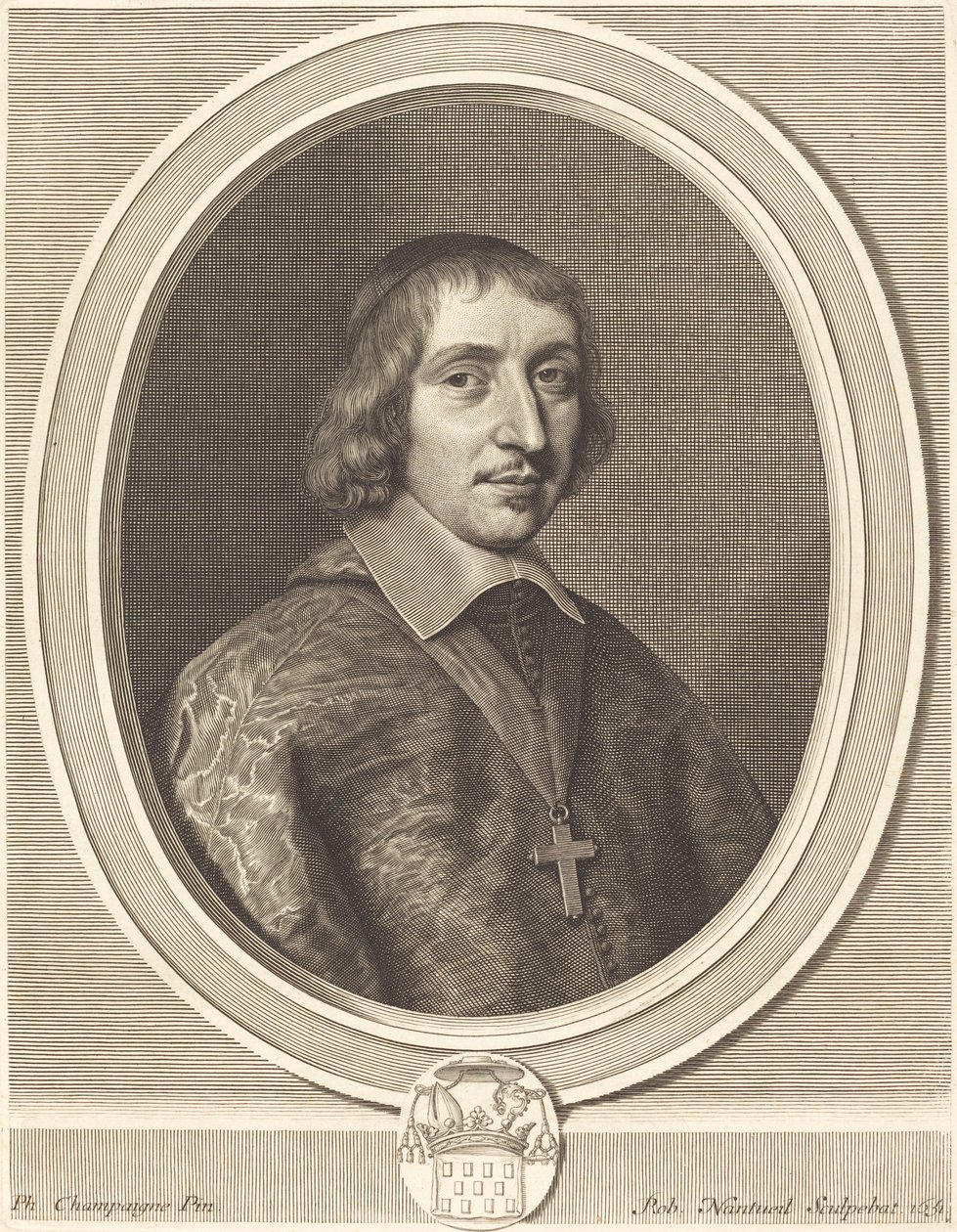 Philibert-Emmanuel de Beaumanoir Lavardin von Robert Nanteuil after Philippe de Champaigne