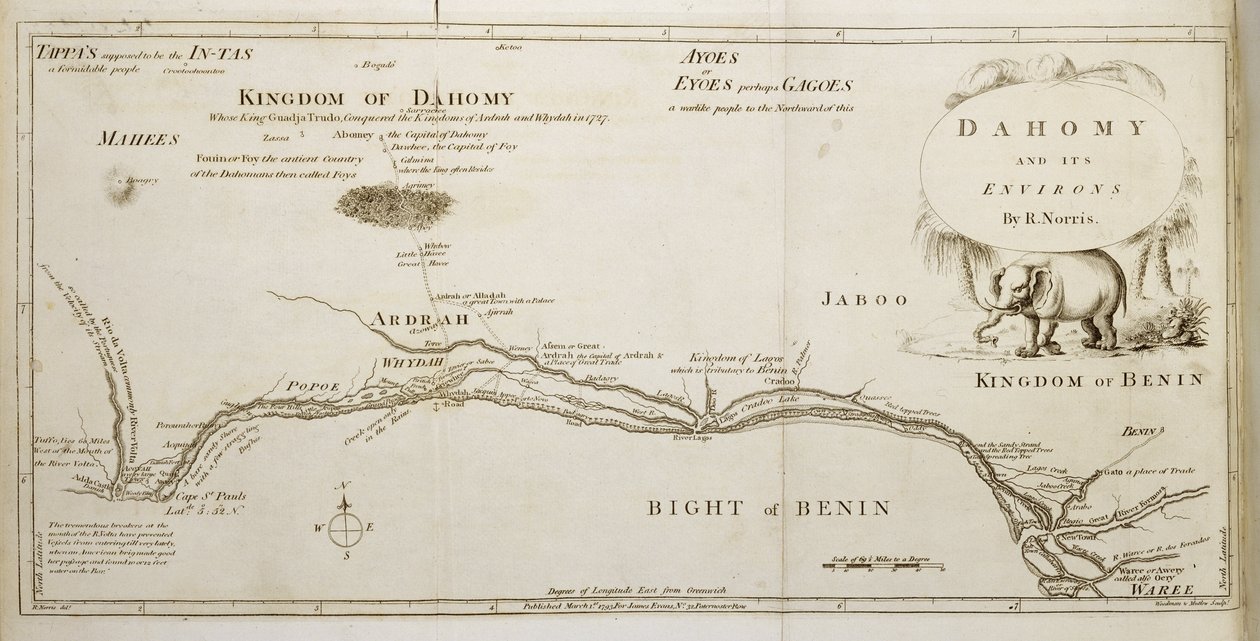 Dahomey und seine Umgebung, aus 