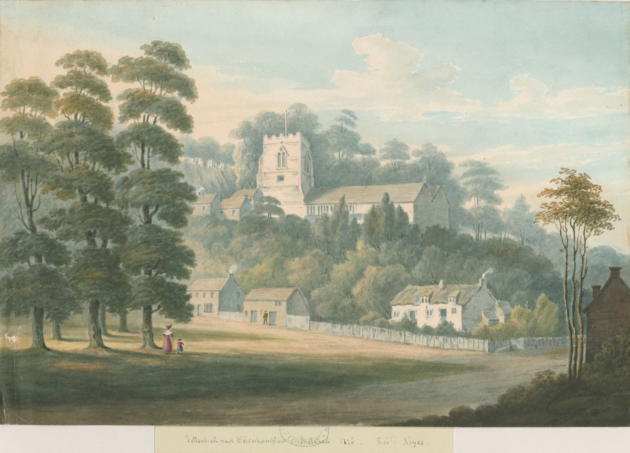 Tettenhall Kirche und Dorf von Robert Noyes