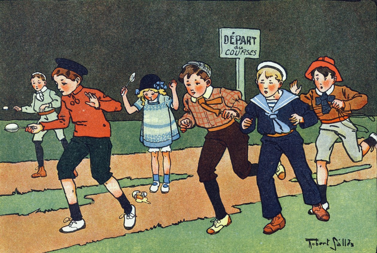 Das Eierlaufen von Robert Salles