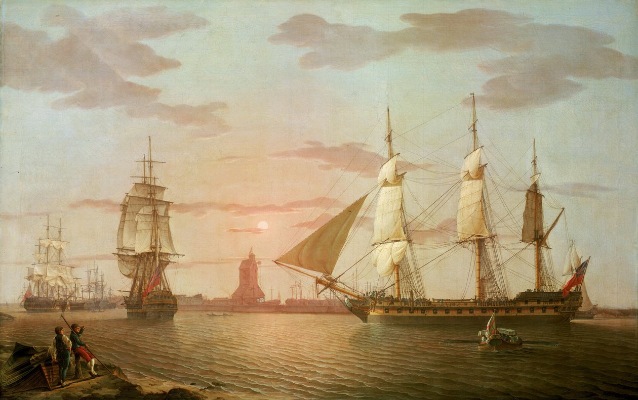 Das Indiaman-Schiff 