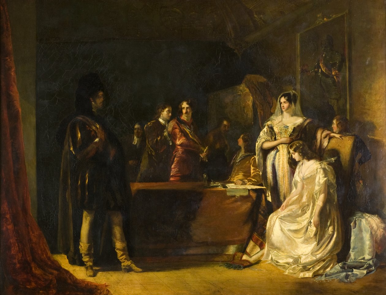 Die Braut von Lammermoor, ca. 1831 von Robert Scott Lauder