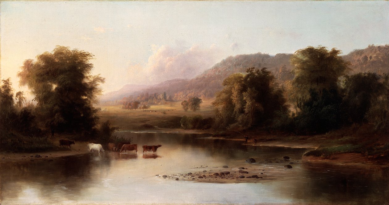 Blick auf den St. Anne’s River von Robert Seldon Duncanson