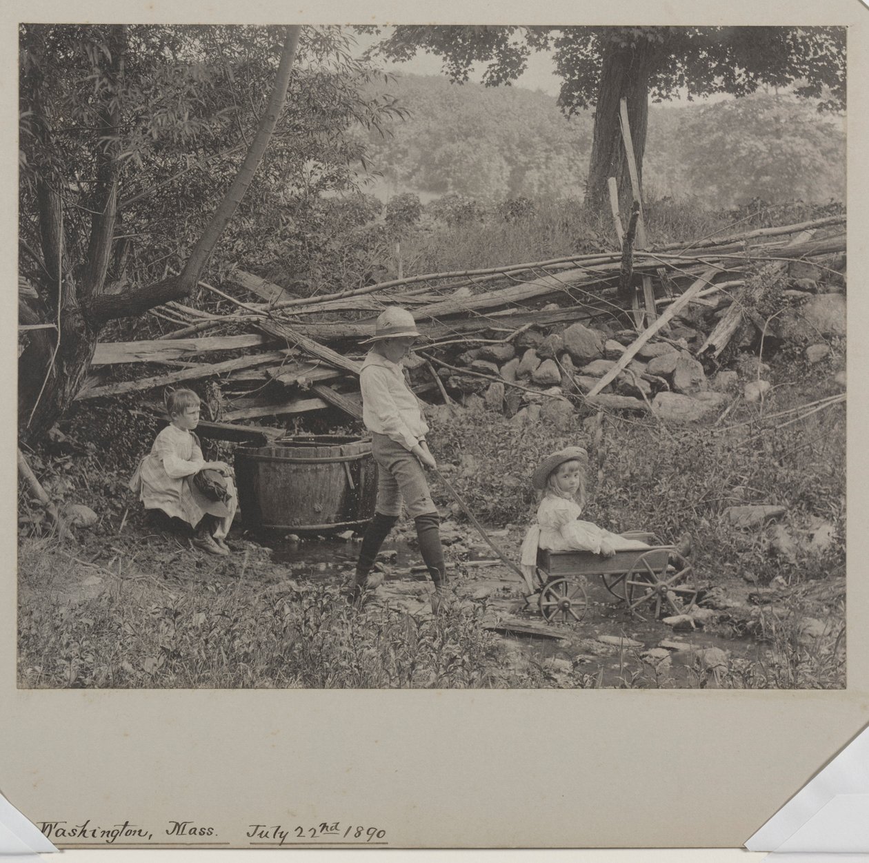 Mount Washington, Massachusetts, 22. Juli 1890, 1890 von Robert Stuart Redfield