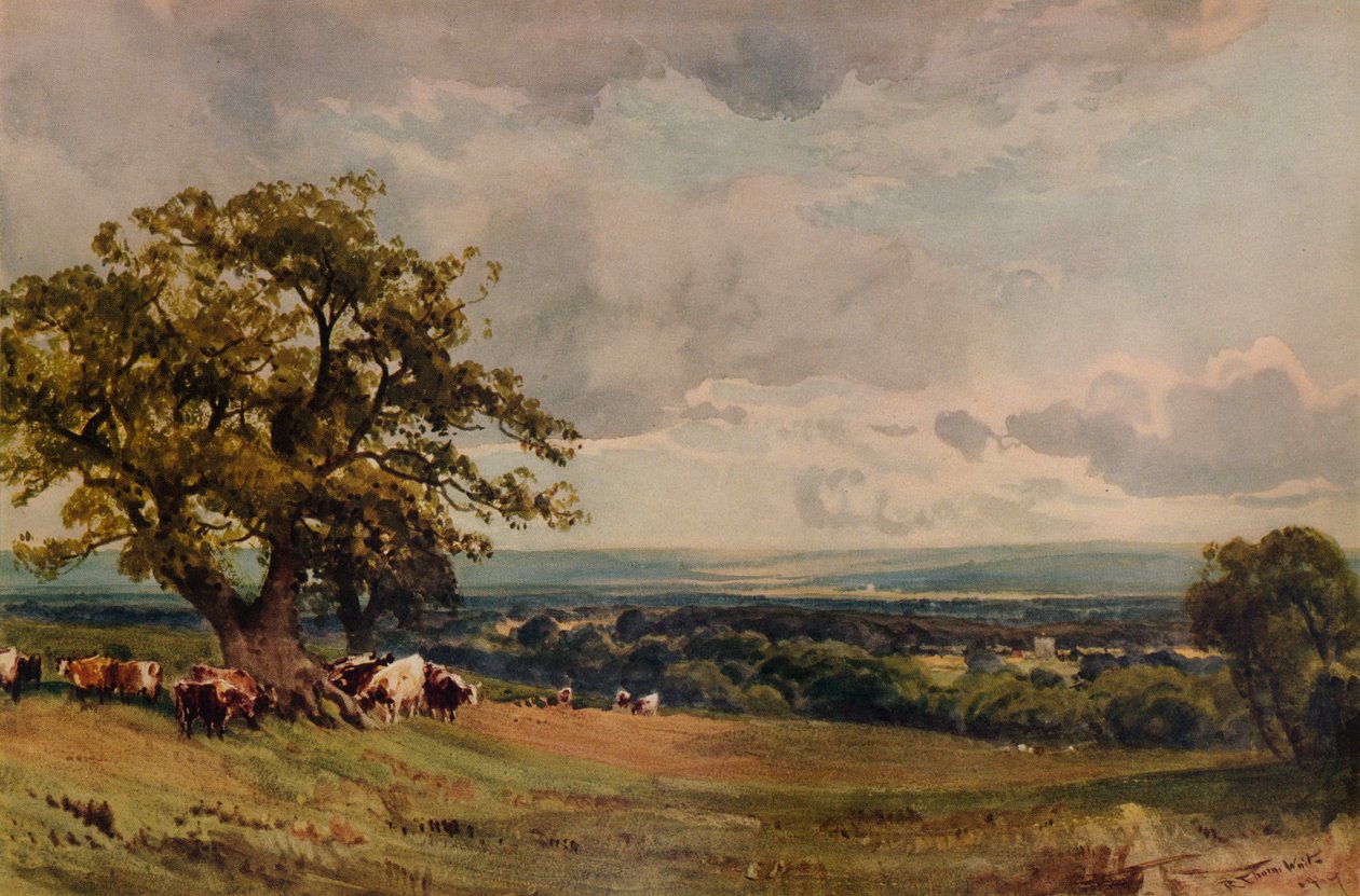 In der Nähe von Ashford, Kent, 1907, 1938 von Robert Thorne Waite