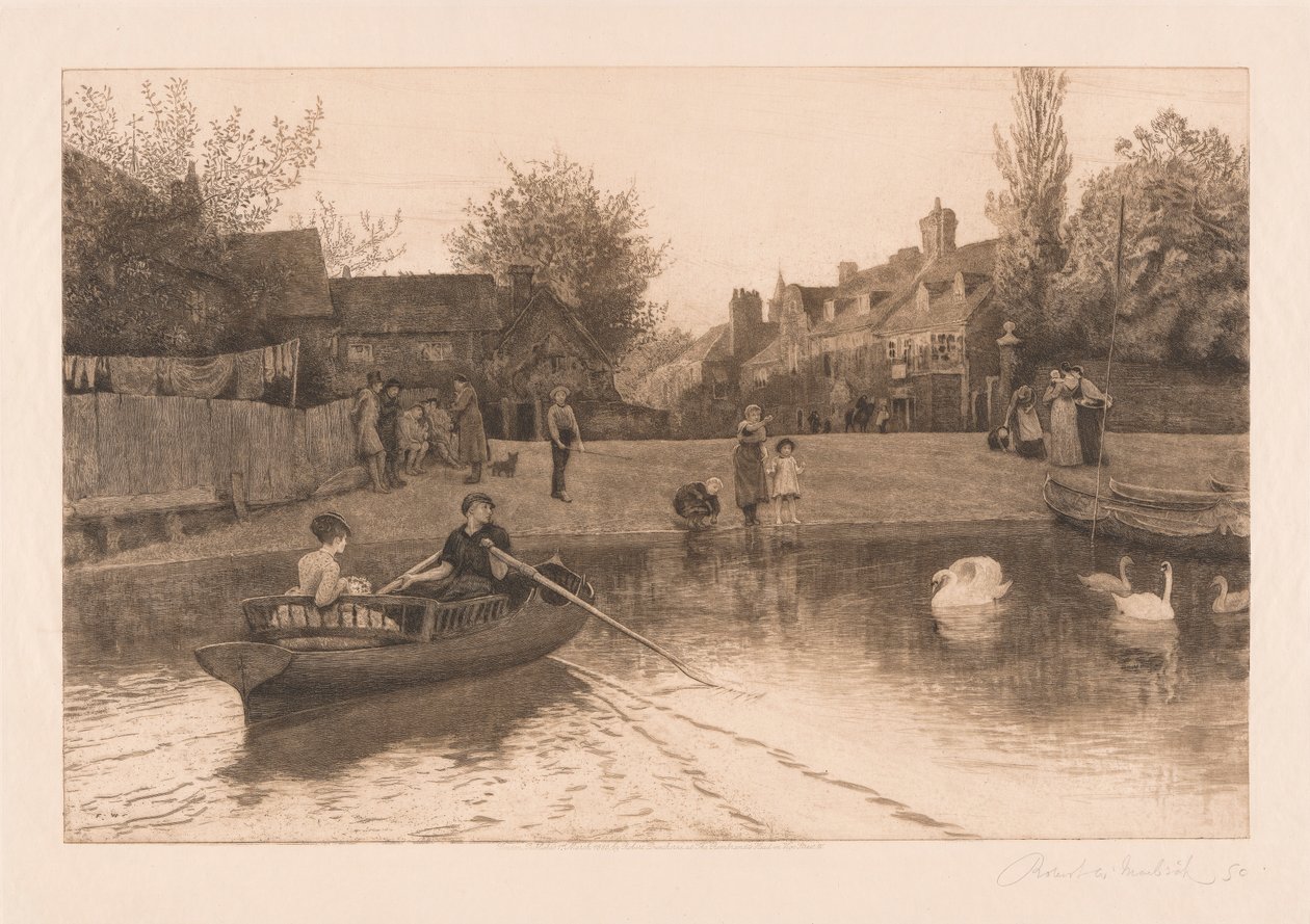 Marlow Fähre von Robert Walker Macbeth
