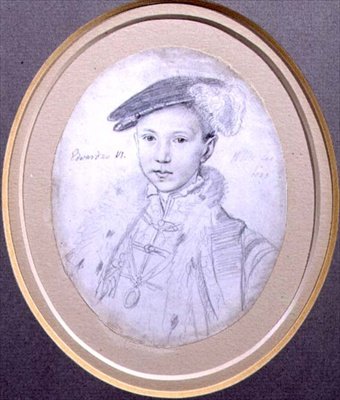Porträt von Edward VI (1537-53) 1683 von Robert White