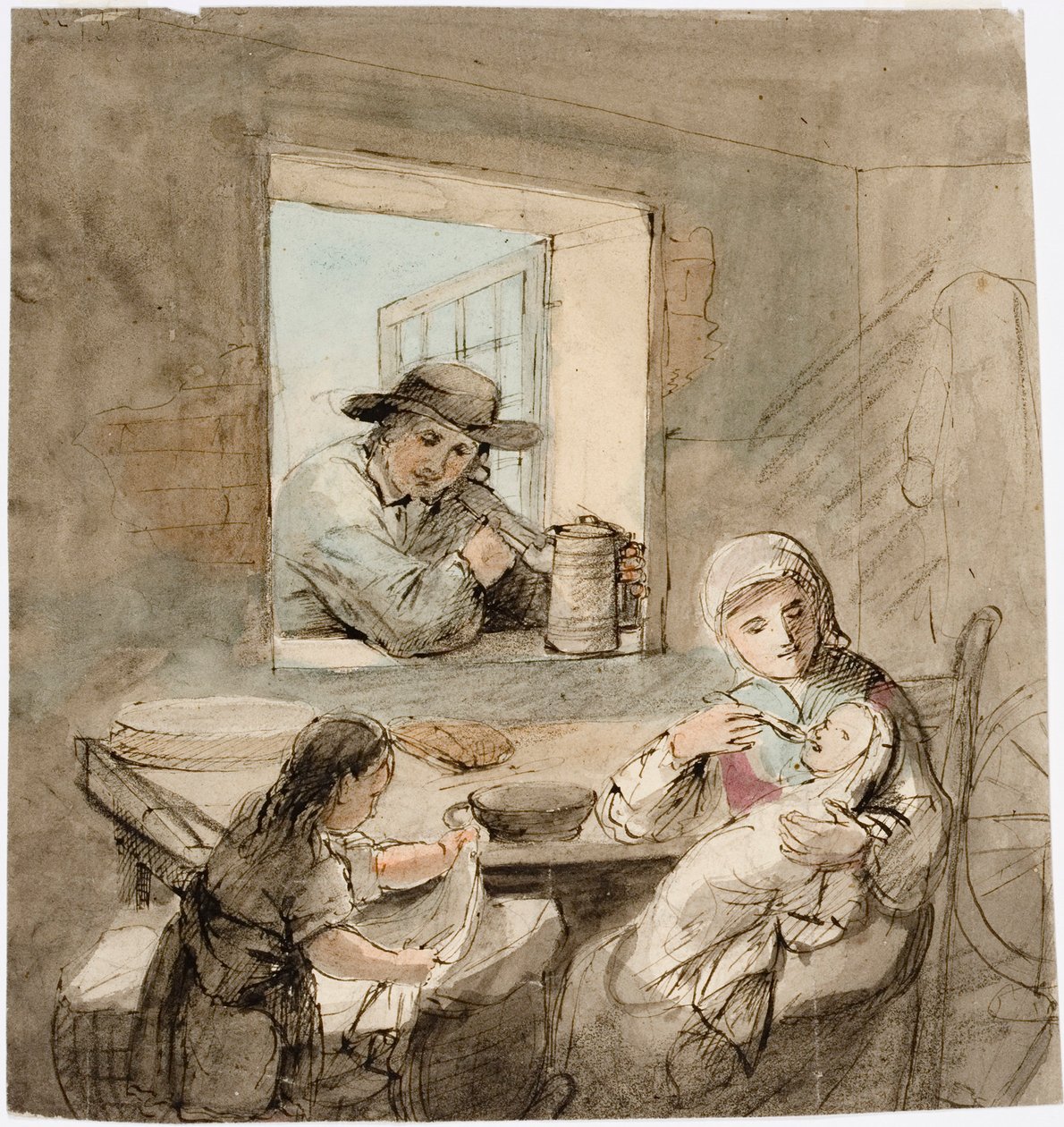 Interieur von Robert Wilhelm Ekman