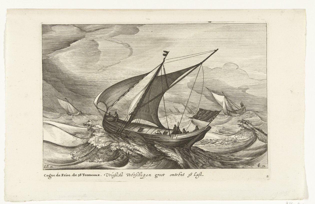 Friesische Fährschiffe von Robert de Baudous (possibly)