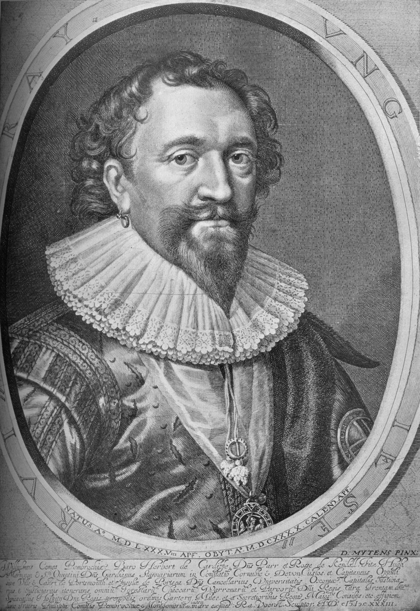 William Herbert, Dritter Earl von Pembroke, 17. Jahrhundert, 1923 von Robert van Voerst