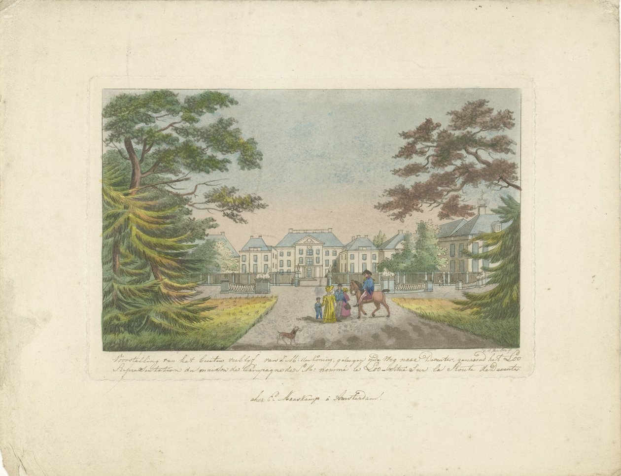 Palast Het Loo in Apeldoorn von Roelof van der Meulen