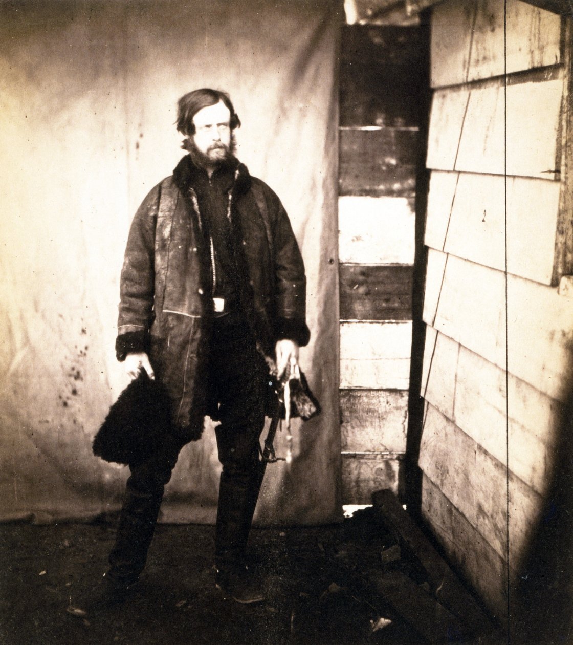 Kapitän Alexander Leslie-Melville von den Grenadier Guards, ca. 1855 von Roger Fenton