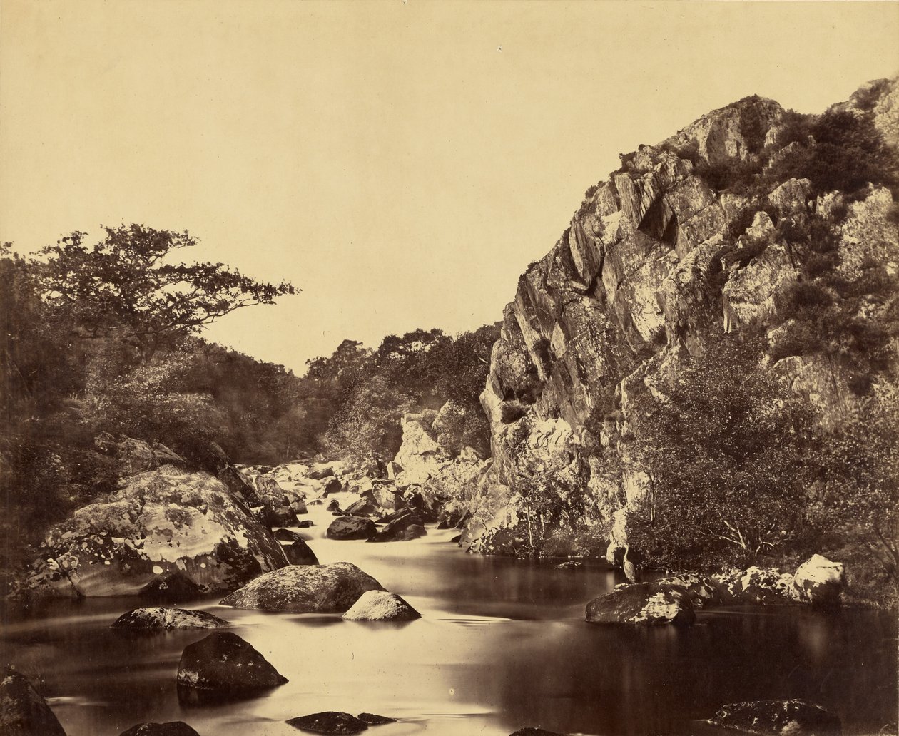 Reiherbecken am Lledr. von Roger Fenton