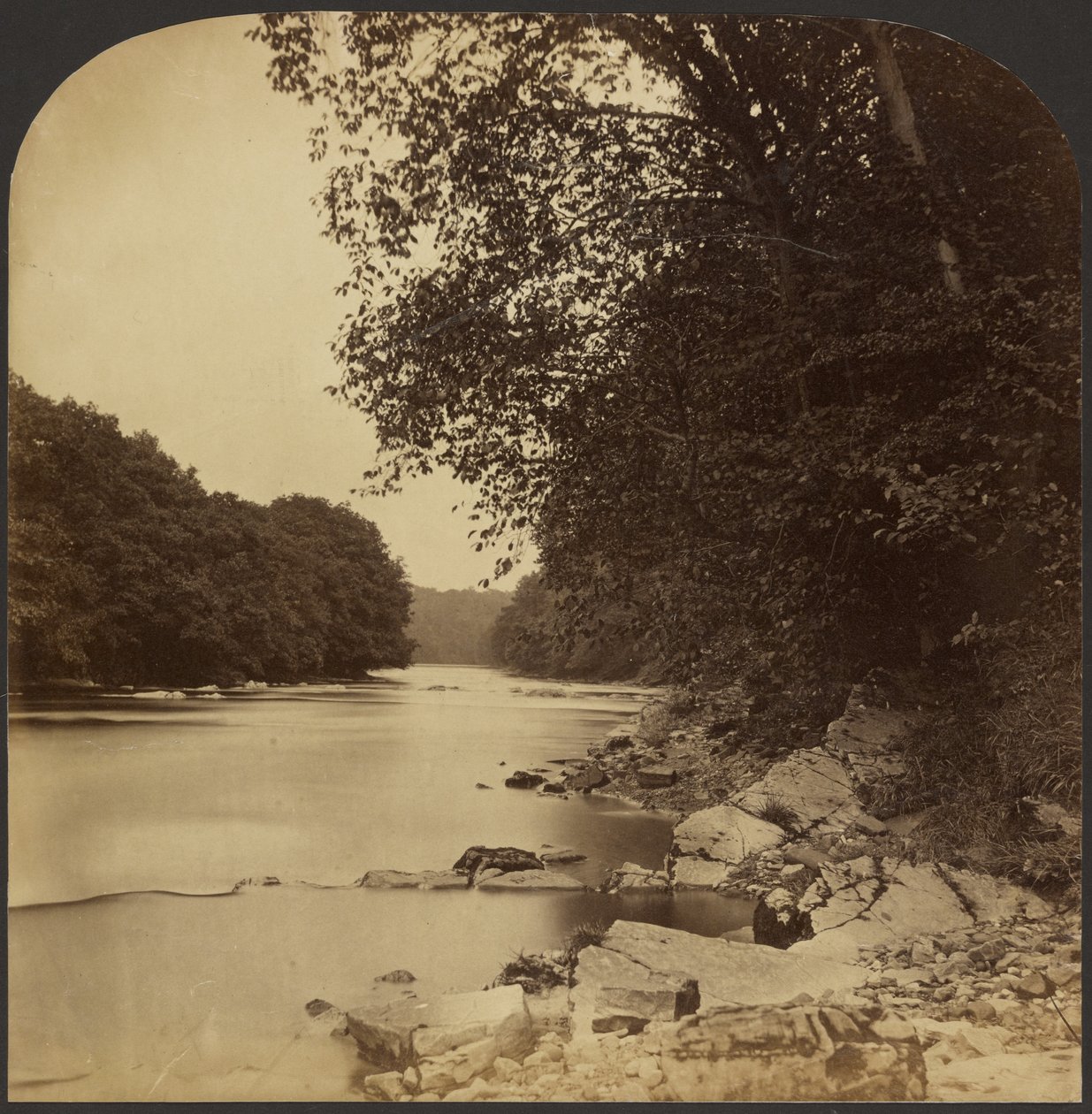 Flusslandschaft von Roger Fenton