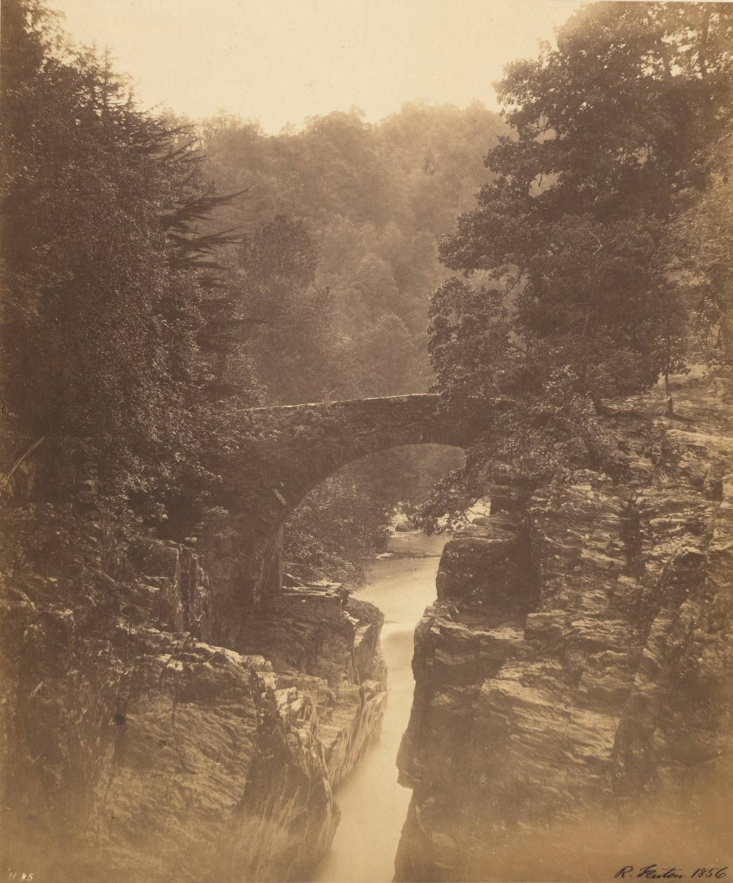 Die Hermitage-Brücke, Dunkeld von Roger Fenton