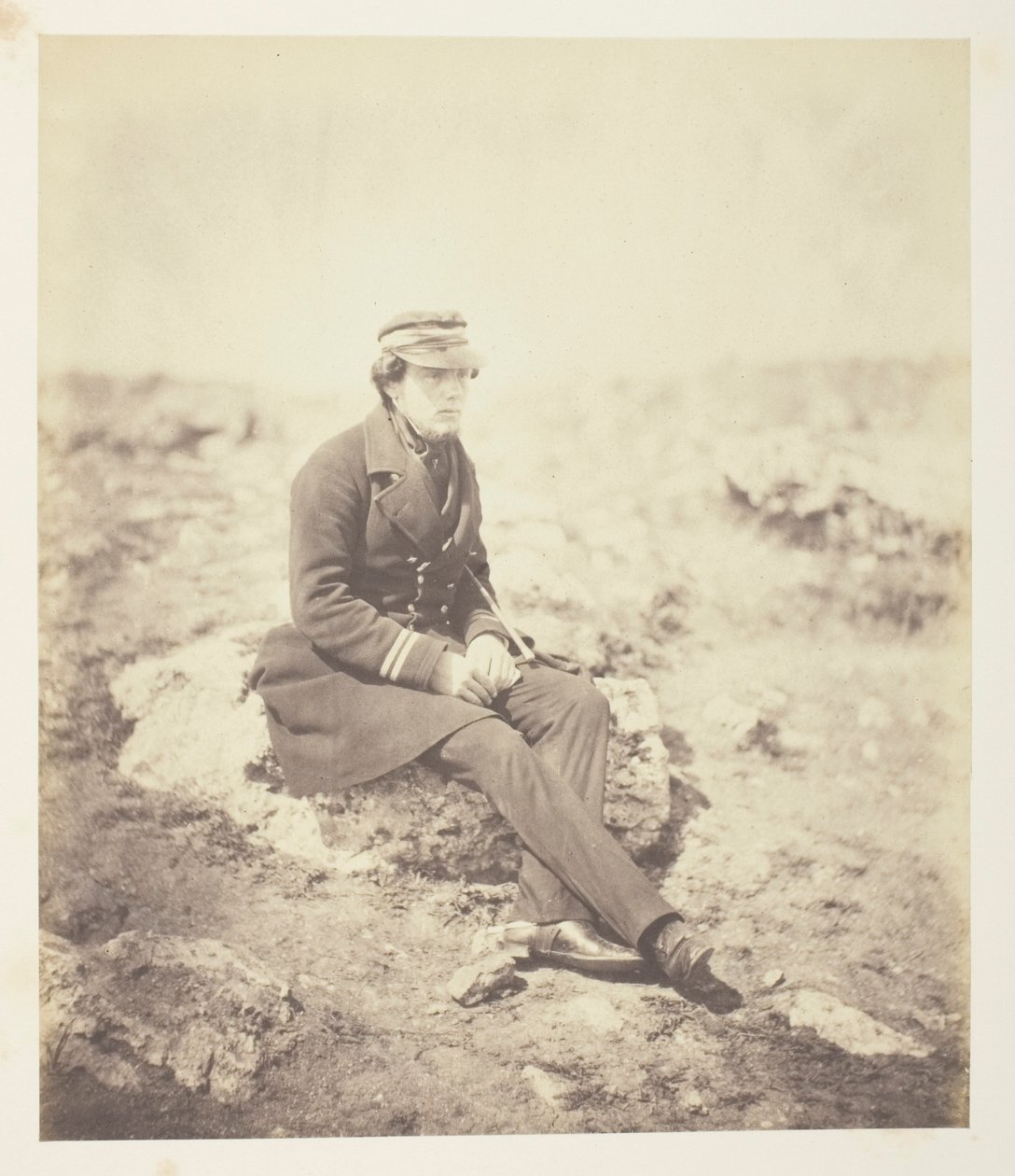 Ohne Titel (Admiral Frederick Augustus Maxse) von Roger Fenton