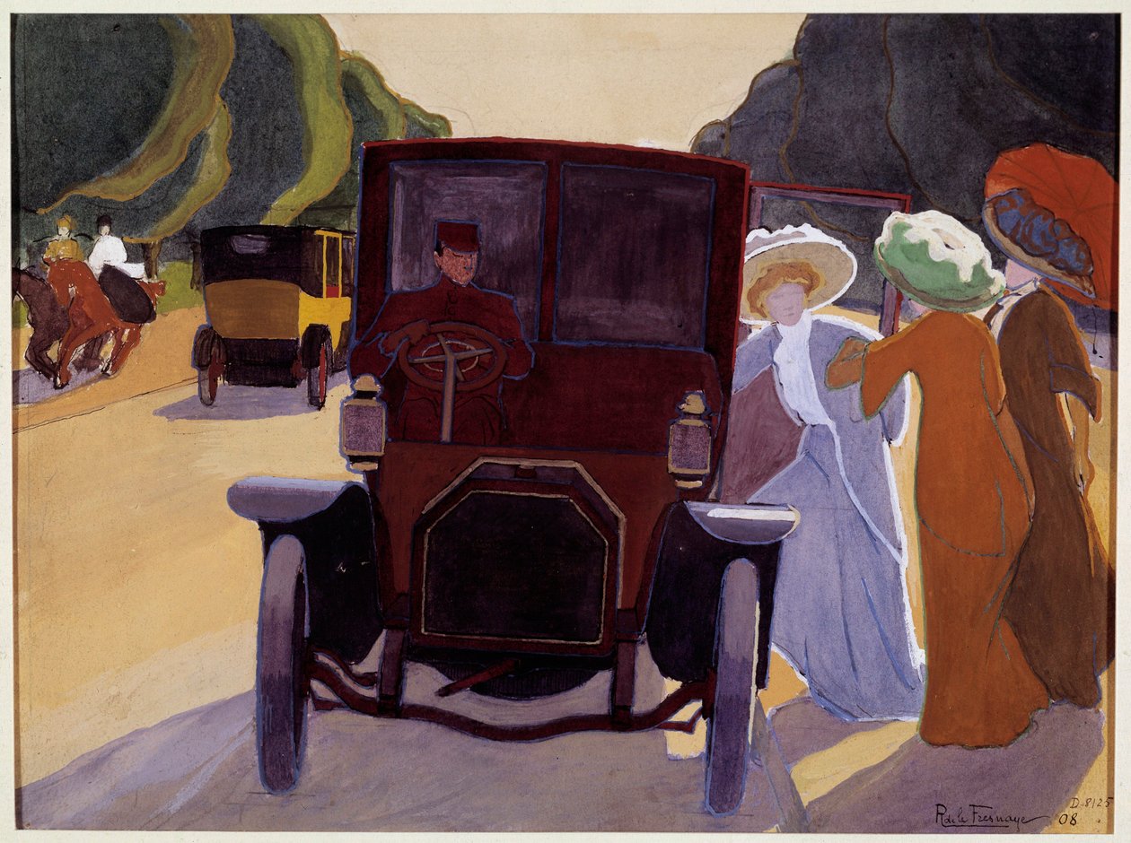 Belle Epoque Allee des Acacias von Roger de La Fresnaye