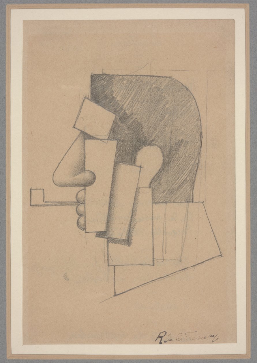 Kubistischer Kopf von Roger de La Fresnaye