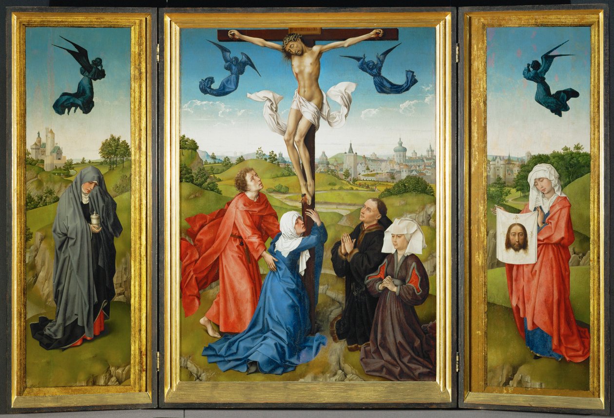 Altar der Kreuzigung, um 1440 von Rogier van der Weyden