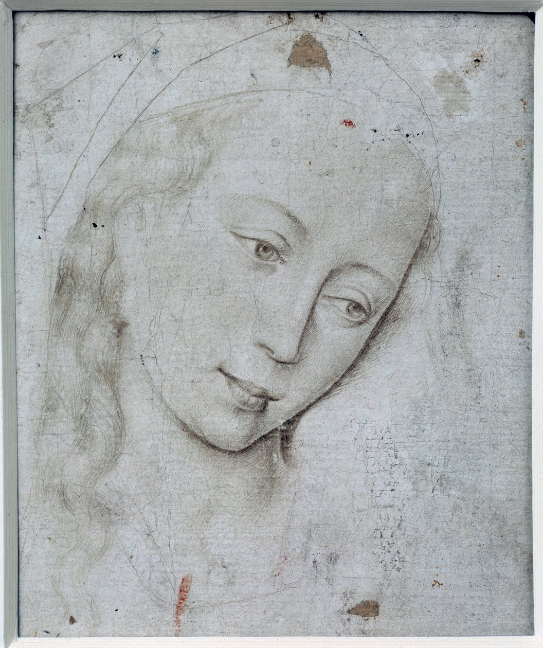 Kopf der Jungfrau von Rogier van der Weyden