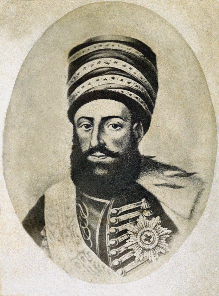 König Heraclius II. von Georgien 1720-1798, zweite Hälfte des 19. Jahrhunderts von Roinov